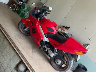 2002 Honda VFR 800, красный, 430000 рублей, вид 2