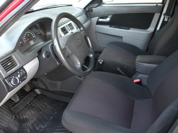 2008 Lada (ВАЗ) Priora I, красный, 295000 рублей - вид 13