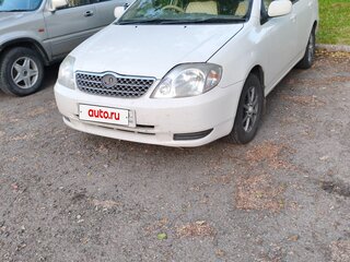 2001 Toyota Corolla IX (E120, E130), белый, 520000 рублей, вид 1