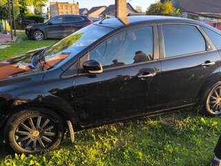 2008 Ford Focus II Рестайлинг, чёрный, 450000 рублей, вид 3