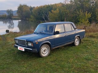 2007 Lada (ВАЗ) 2107, синий, 95000 рублей, вид 1