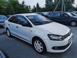 2014 Volkswagen Polo V, белый, 519000 рублей, вид 4