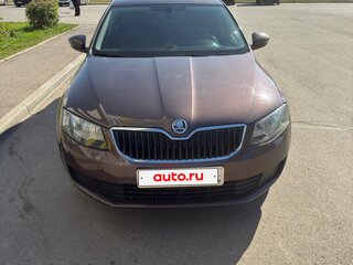 2013 Skoda Octavia III (A7), коричневый, 900000 рублей, вид 3