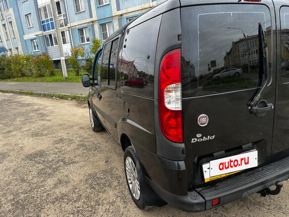2010 Fiat Doblo I Рестайлинг, чёрный - вид 5