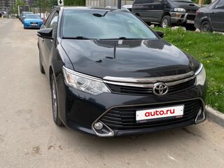 2016 Toyota Camry US Market VII (XV50) Рестайлинг, чёрный, 1790000 рублей, вид 1