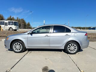 2012 Mitsubishi Lancer X Рестайлинг, серебристый, 950000 рублей, вид 5
