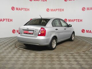 2006 Hyundai Verna II, серебристый, 345000 рублей, вид 5