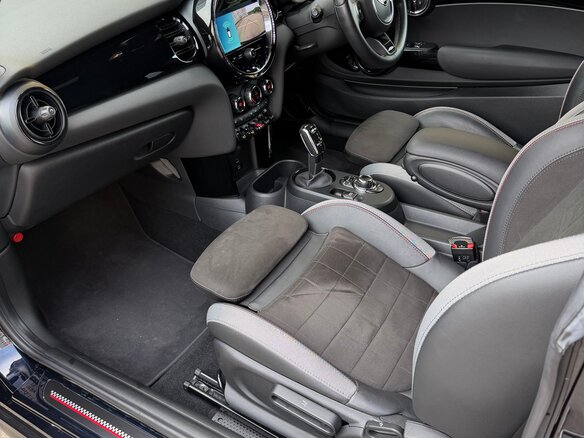 2021 Mini Hatch JCW III (F55/F56) Рестайлинг 2, синий - вид 7