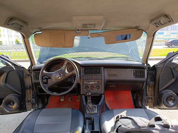 1992 Audi 80 V (B4), синий, 180000 рублей - вид 8