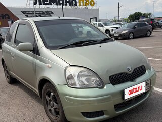 2002 Toyota Vitz I (P10), зелёный, 330000 рублей, вид 2