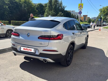 2019 BMW X4 30i II (G02), серебристый, 3300000 рублей, вид 4