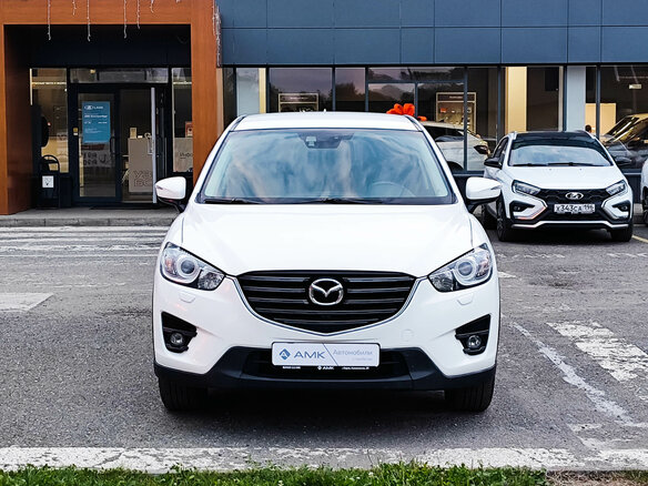 2015 Mazda CX-5 I Рестайлинг, белый - вид 2