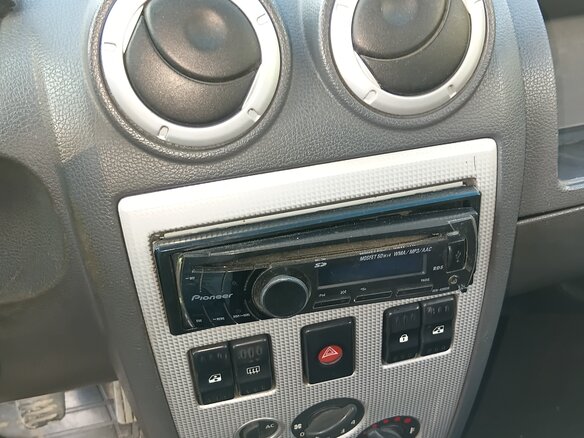 2008 Renault Logan I, синий, 330000 рублей - вид 6