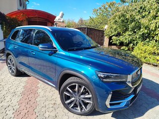 2023 Geely Monjaro (Xingyue L) I, синий, 2750000 рублей, вид 4