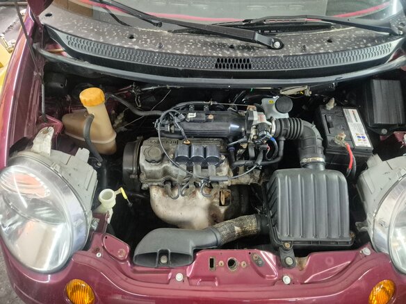 2012 Daewoo Matiz I Рестайлинг, пурпурный, 175000 рублей - вид 7