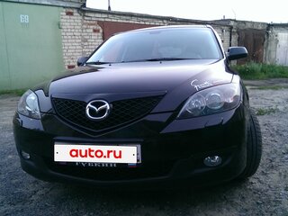 2008 Mazda 3 I (BK) Рестайлинг, чёрный, 800000 рублей, вид 1