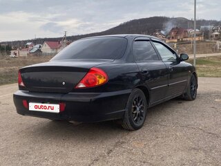 2009 Kia Spectra I Рестайлинг 2, чёрный, 425000 рублей, вид 4