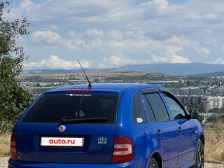 2007 Skoda Fabia I Рестайлинг, синий, 280000 рублей, вид 4