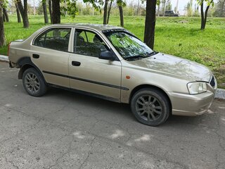 2005 Hyundai Accent ТагАЗ II, бежевый, 400000 рублей, вид 2