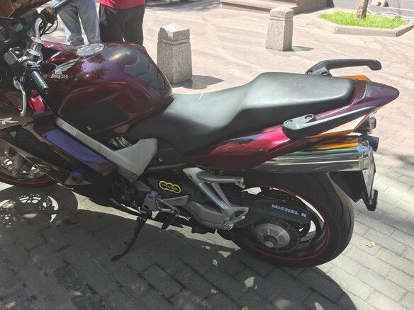 2002 Honda VFR 800, красный, 380000 рублей - вид 11