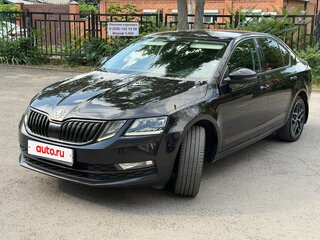 2018 Skoda Octavia III (A7) Рестайлинг, чёрный, 1680000 рублей, вид 1