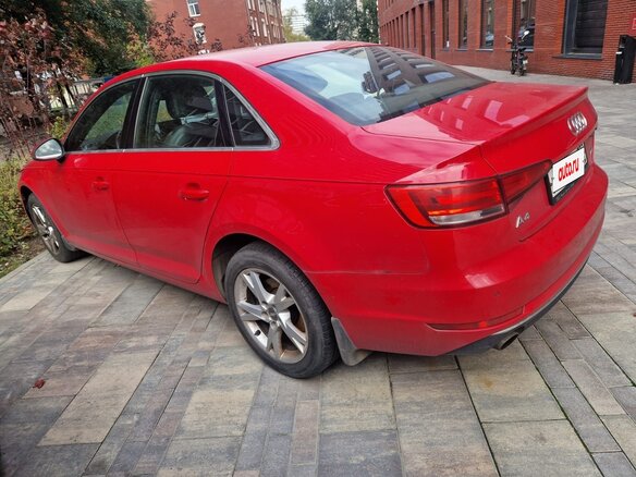 2015 Audi A4 V (B9), красный - вид 3