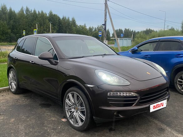 2014 Porsche Cayenne II Рестайлинг (958), коричневый, 2495000 рублей - вид 20