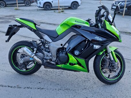 2012 Kawasaki Ninja 1000 SX, зелёный, 650000 рублей, вид 4