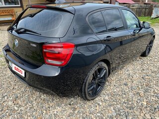 2013 BMW 1 серии 118i II (F20/F21), чёрный, 1300000 рублей, вид 2