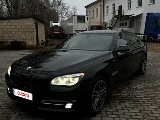 2013 BMW 7 серии Long 740Li xDrive V (F01/F02/F04) Рестайлинг, чёрный, 2100000 рублей, вид 2