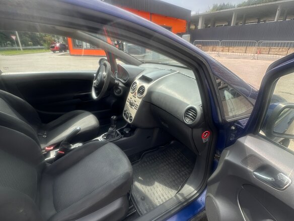 2007 Opel Corsa D, синий, 275000 рублей - вид 3