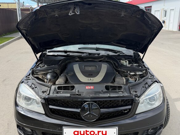 2008 Mercedes-Benz C-Класс 230 III (W204), чёрный