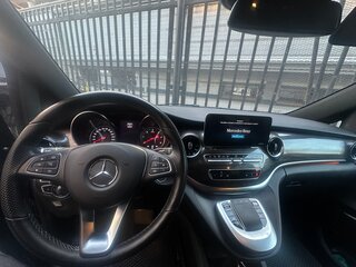 2021 Mercedes-Benz V-Класс Long 300 d длинный III (W447) Рестайлинг, чёрный, 5500000 рублей, вид 2