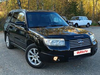 2006 Subaru Forester II Рестайлинг, чёрный, 980000 рублей, вид 3