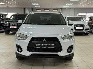 2014 Mitsubishi ASX I Рестайлинг, белый, 895000 рублей, вид 3