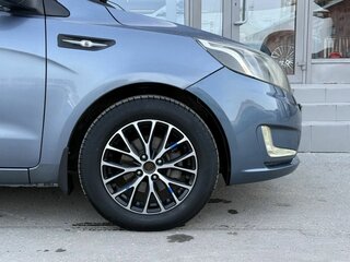 2013 Kia Rio 4-speed III, голубой, 810000 рублей, вид 4