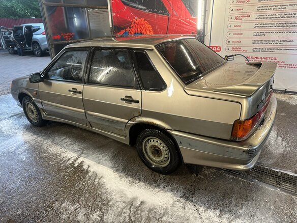 2002 Lada (ВАЗ) 2115, серебристый, 91799 рублей - вид 3