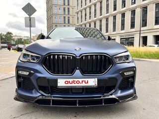 2021 BMW X6 40d III (G06), синий, 5850000 рублей, вид 1