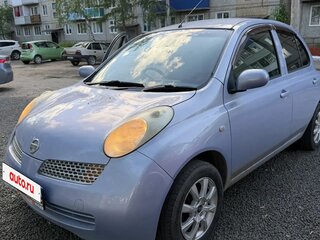 2003 Nissan March III (K12), голубой, 345000 рублей, вид 1