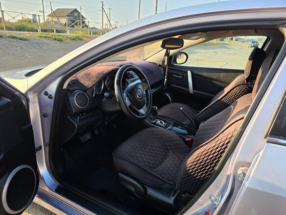 2008 Mazda 6 II (GH), фиолетовый, 750000 рублей - вид 5