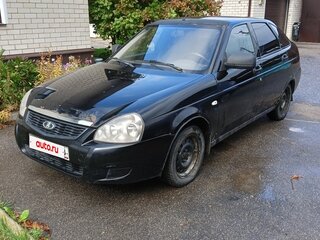 2012 Lada (ВАЗ) Priora I, чёрный, 220000 рублей, вид 1
