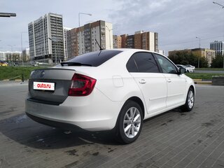 2015 Skoda Rapid I, белый, 980000 рублей, вид 5
