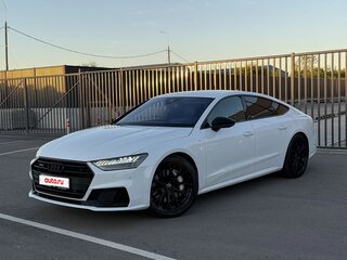 2018 Audi A7 55 TFSI II (4K), белый, 3700000 рублей, вид 2
