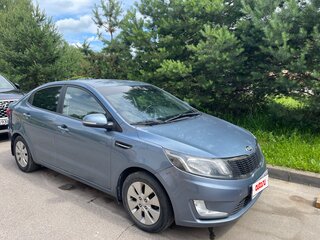 2014 Kia Rio 5-speed III, голубой, 799000 рублей, вид 2