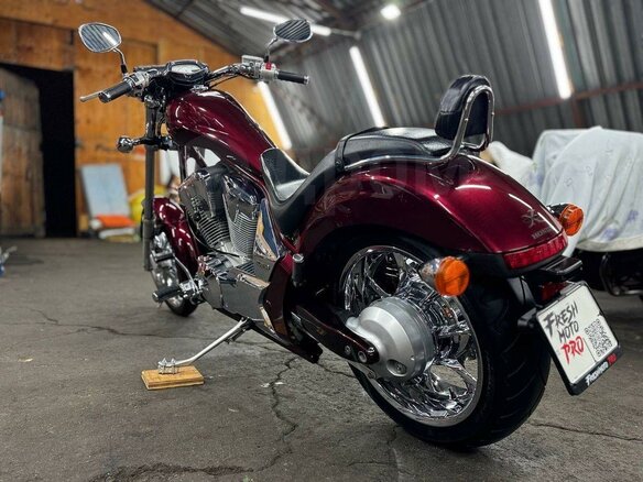 2009 Honda VT 1300CX Fury, пурпурный, 850000 рублей - вид 5