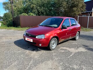 2007 Lada (ВАЗ) Kalina I, красный, 115000 рублей, вид 2