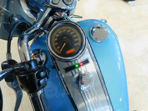 2008 Harley-Davidson Road King, голубой, 870000 рублей - вид 8