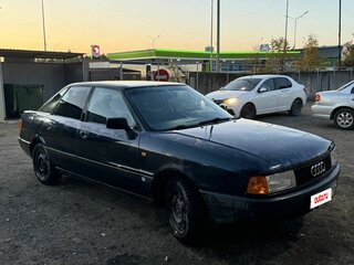 1991 Audi 80 IV (B3), синий, 95000 рублей, вид 1