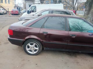1993 Audi 80 V (B4), красный, 115000 рублей, вид 5