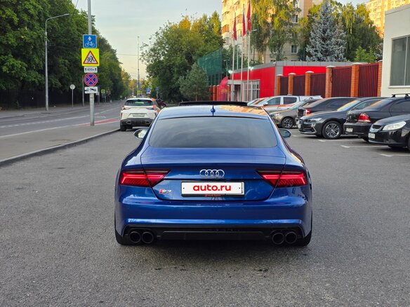 2016 Audi S7 I (4G) Рестайлинг, синий, 5000000 рублей - вид 7